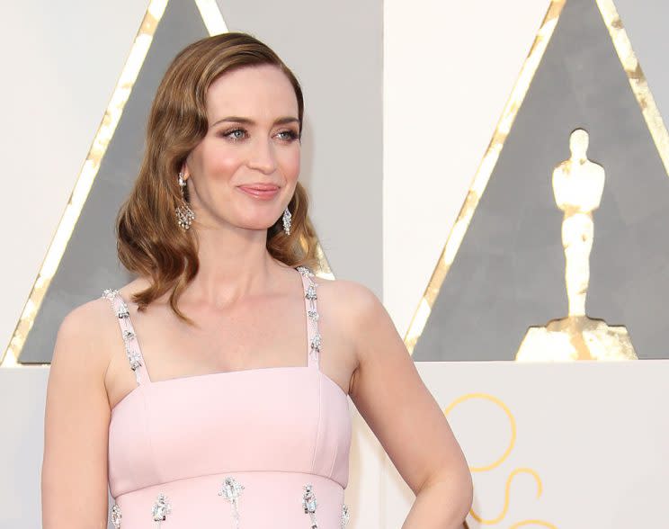 Emily Blunt at the 2006 Oscars. (Photo: Getty Images)