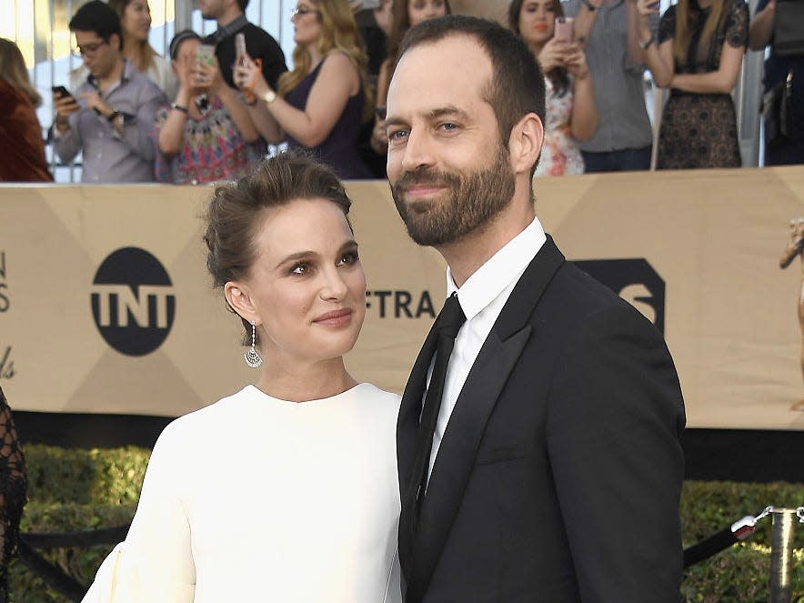 Natalie Portman and Benjamin Millepied