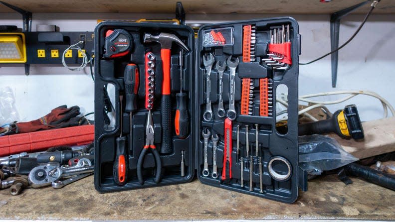 This all-encompassing kit has everything you'll need to start building your tool collection.