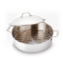 Product image of All-Clad Braiser with Domed Lid D3 Stainless 