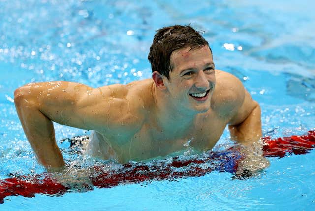 Michael Jamieson smiles after winning silver