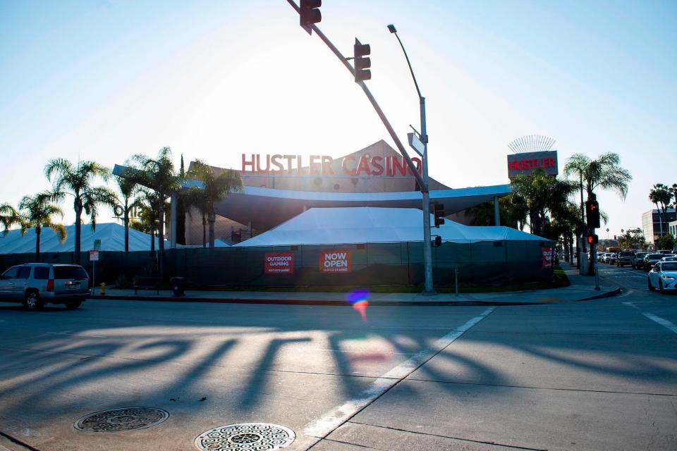 Hustler Casino in Gardena, California.