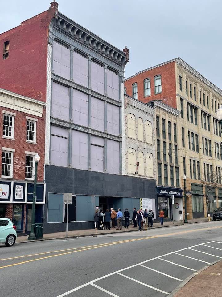 The Reid and Hughes Building in Norwich. The work to turn it into 17 apartments and a first-floor retail space will conclude next spring.