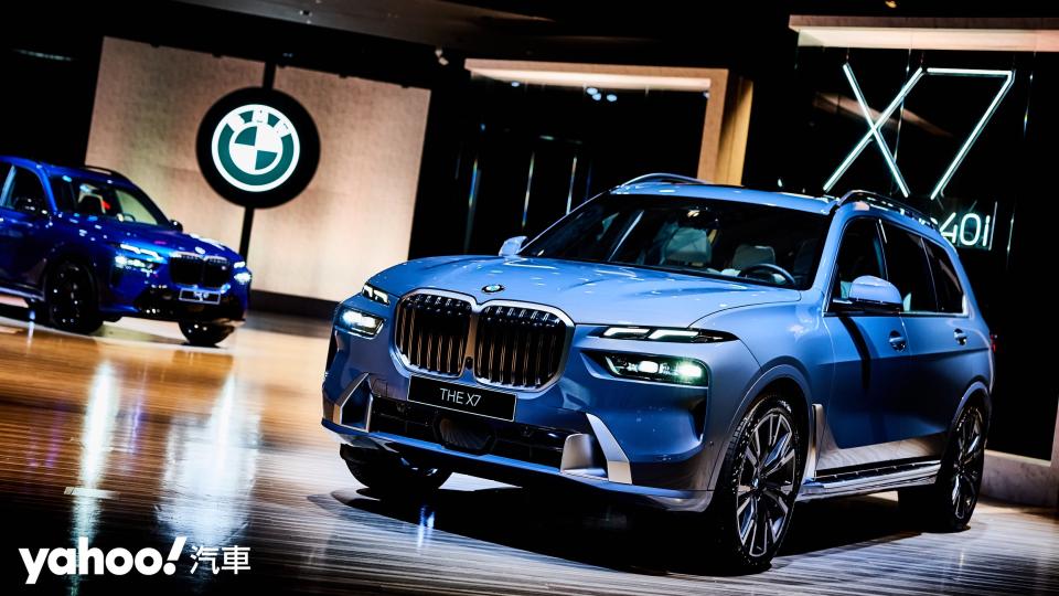 2023年式小改款BMW X7 xDrive 40i、M60i。