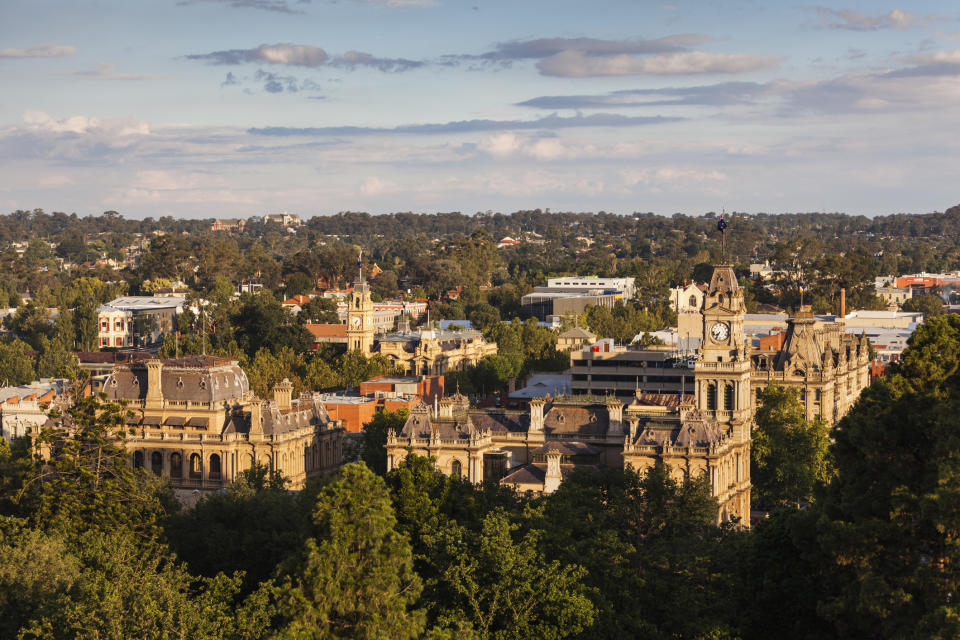 Bendigo, Victoria. (Source: Getty)