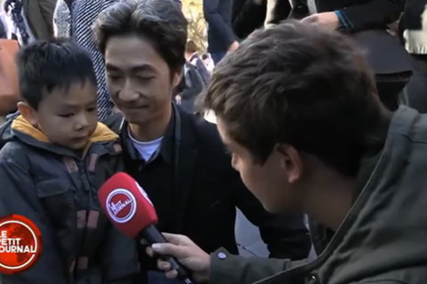 Father Has Touching Conversation With Son Following Paris Attacks