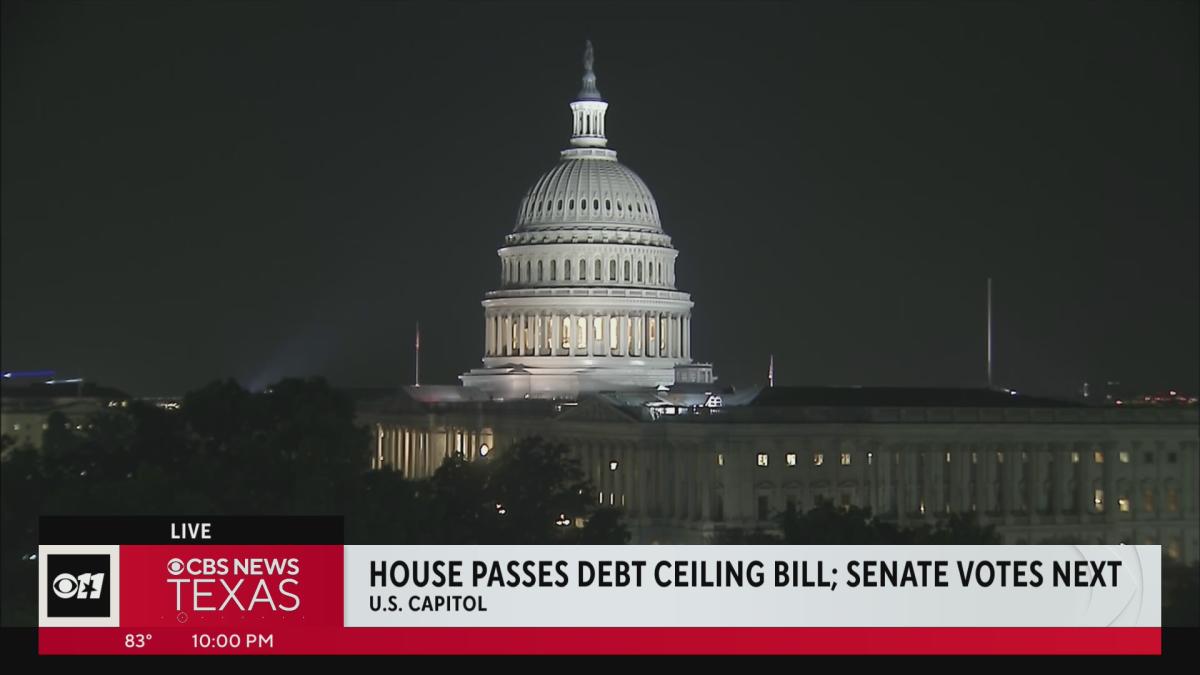 House passes debt ceiling bill ahead of crucial deadline