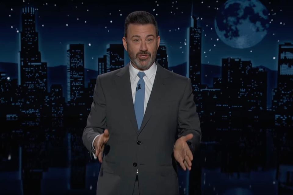 Jimmy Kimmel mocked Donald Trump for likening himself to Mother Teresa as the jury in the former president’s historic criminal trial began their deliberations (Jimmy Kimmel, Live!)