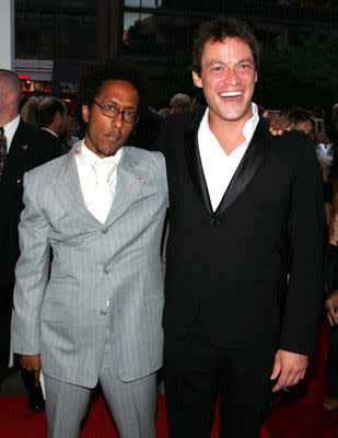 Andre Royo and Dominic West at the New York premiere of Revolution Studios' The Forgotten