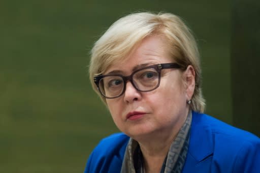 Polish Supreme Court chief justice Malgorzata Gersdorf says government moves to force judges to retire early is a 'purge'