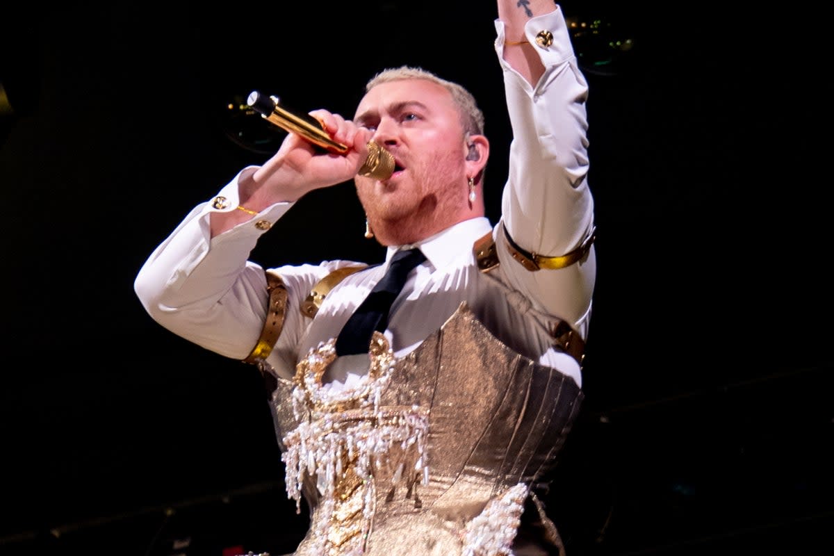 Sam Smith has been forced to cancel their second gig in three days due to a virus  (Dave Benett)