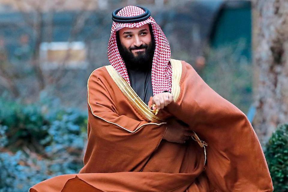 Delay: The Crown Prince of Saudi Arabia, Mohammed bin Salman, was in London last week: Getty Images
