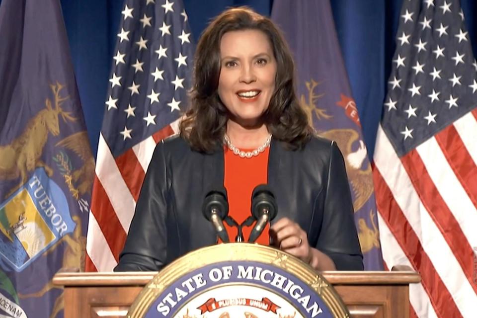 Michigan Governor Gretchen Whitmer: DNCC via Getty Images