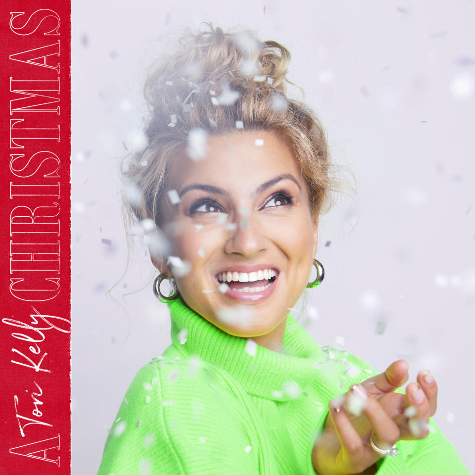 This cover image released by Capitol and Schoolboy shows "A Tori Kelly Christmas" by Tory Kelly. (Capitol and Schoolboy via AP)