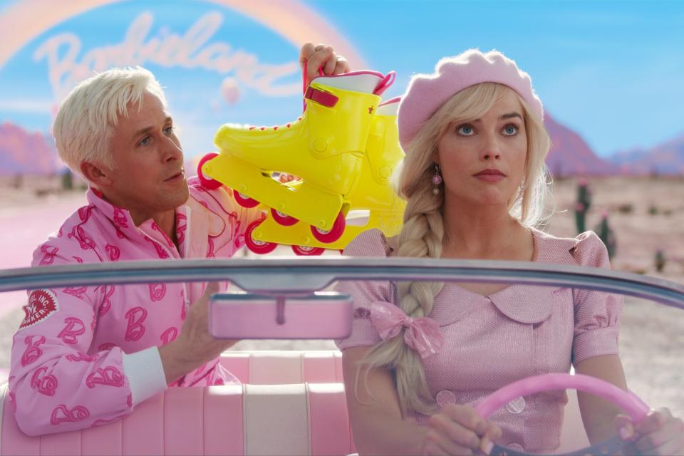Ryan Gosling and Margot Robbie in &#39;Barbie&#39;