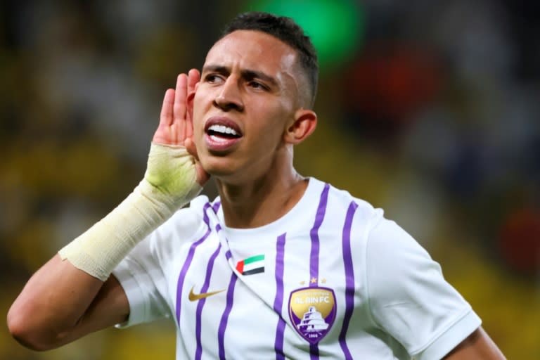 Hat-trick: Al Ain's Soufiane Rahimi (Fayez NURELDINE)