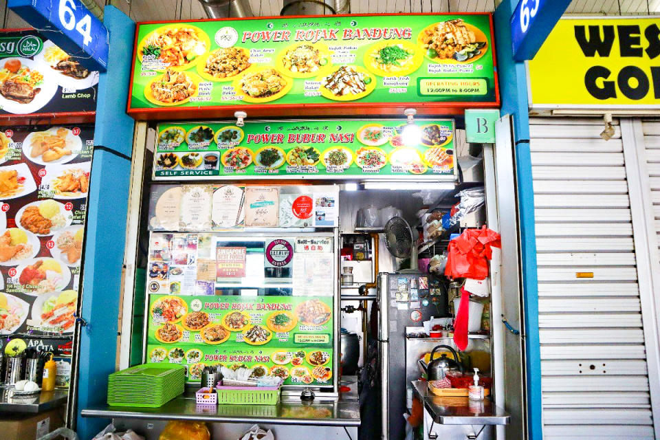 power rojak bandung - stall front