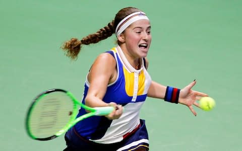 Ostapenko - Credit: EPA