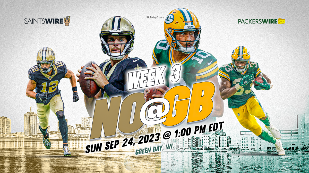 Everything to know heading into Saints' Week 3 game vs. Packers