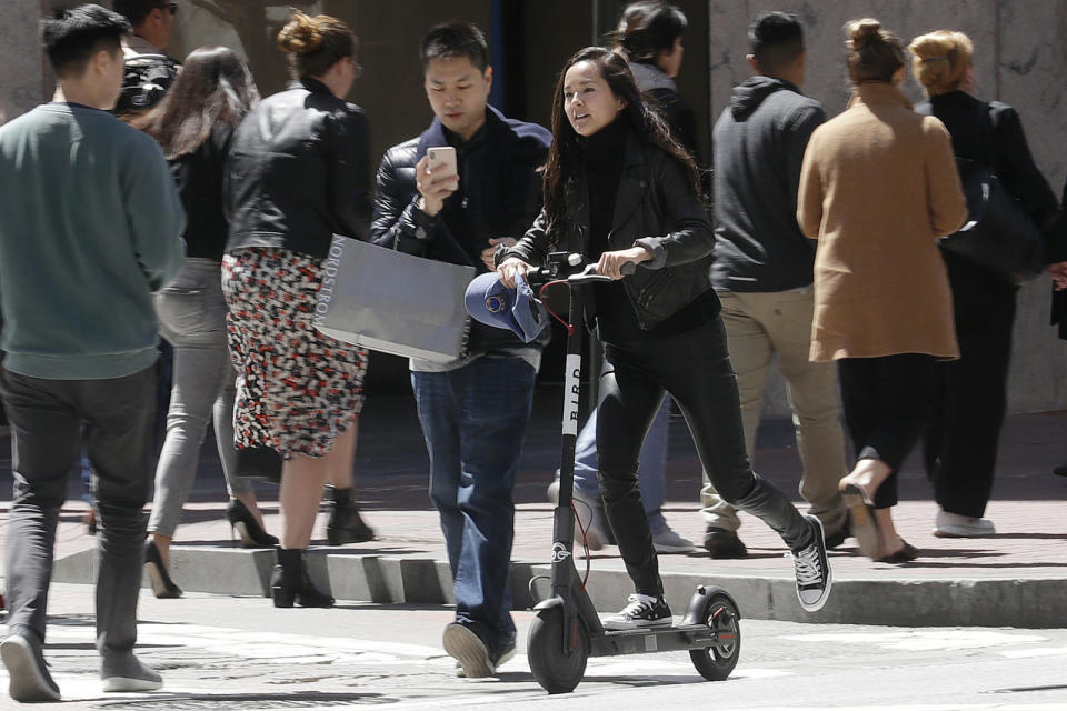 Bird isn't staying out of San Francisco just because it doesn't have a permitfor its usual scooter service