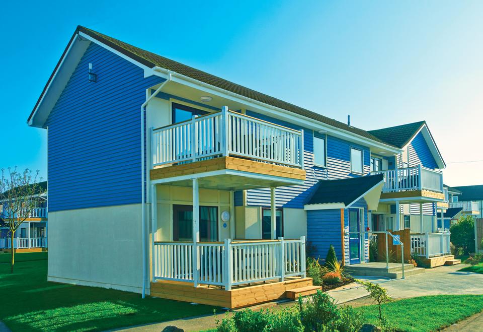 Seaside apartments exterior - Butlin's Skegness.