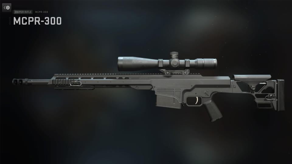 Warzone 2 sniper rifle MCPR-300