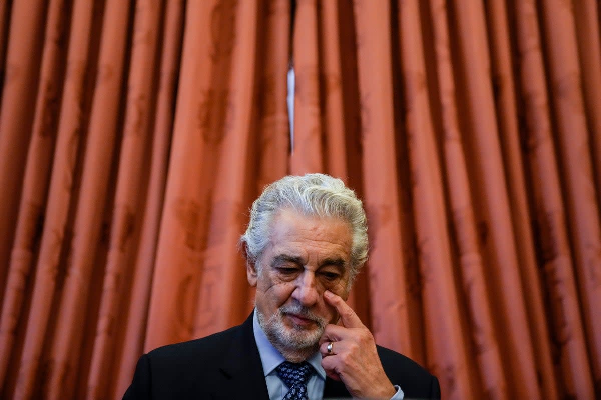 Spain Placido Domingo (Copyright 2021 The Associated Press. All rights reserved.)