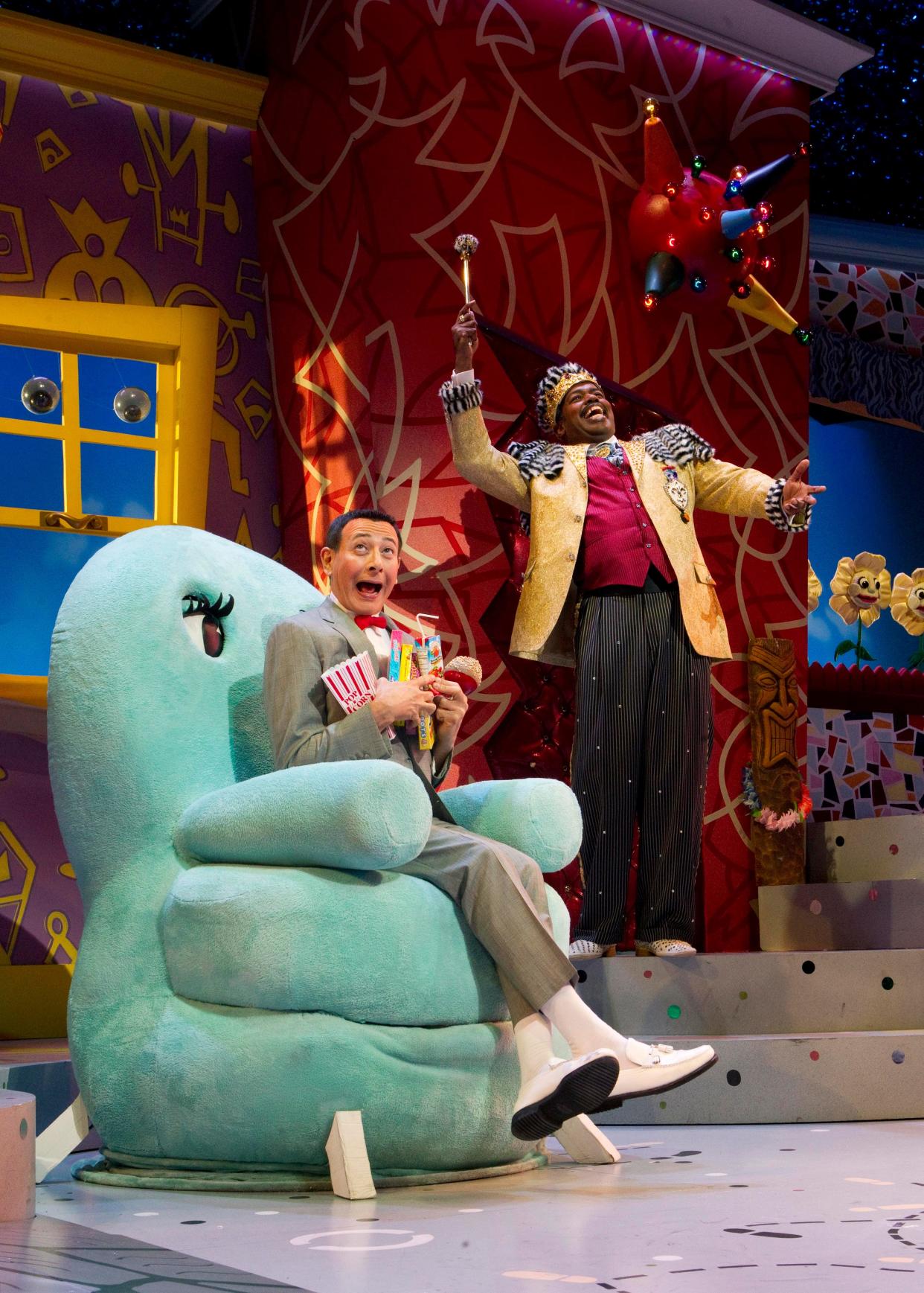 Pee-wee Herman (Paul Reubens) from his Broadway production of "The Pee-wee Herman Show."