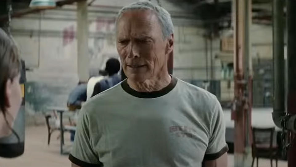 Clint Eastwood Million Dollar Baby.