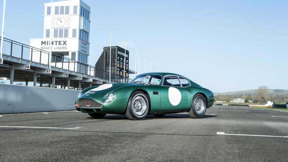 <p><strong>Sold by Bonhams for $13,264,230, August 2018</strong></p><p>This was one of two ‘VEV’ Zagatos raced by the Essex Racing Stable as a quasi works team, and was raced by F1 and Indycar legend <strong>Jim Clark</strong>. It delivered 310bhp, and was owned by the same family since 1971.</p>