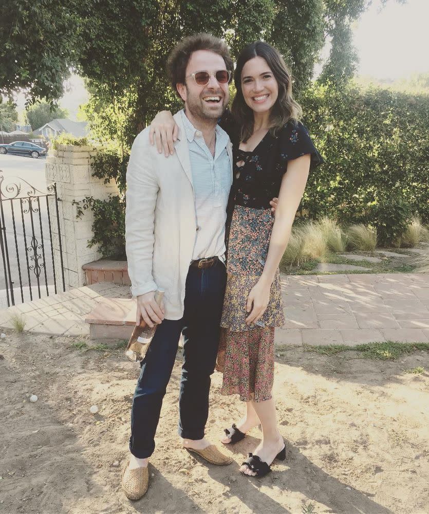 Taylor Goldsmith and Mandy Moore