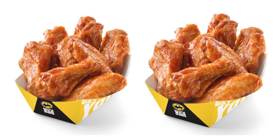 <p>"I work at a Buffalo Wild Wings. Don't get anything other than the wings. That's the only <em>quality</em> thing there. Everything else is frozen." —<em>HunterOfTheSky</em></p>