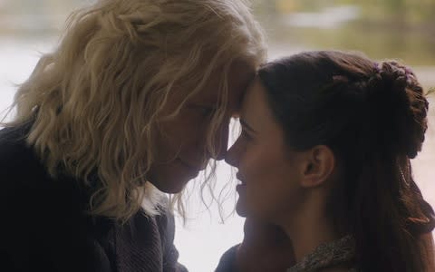 Rhaegar Targaryen and Lyanna Stark married in secret - Credit: HBO