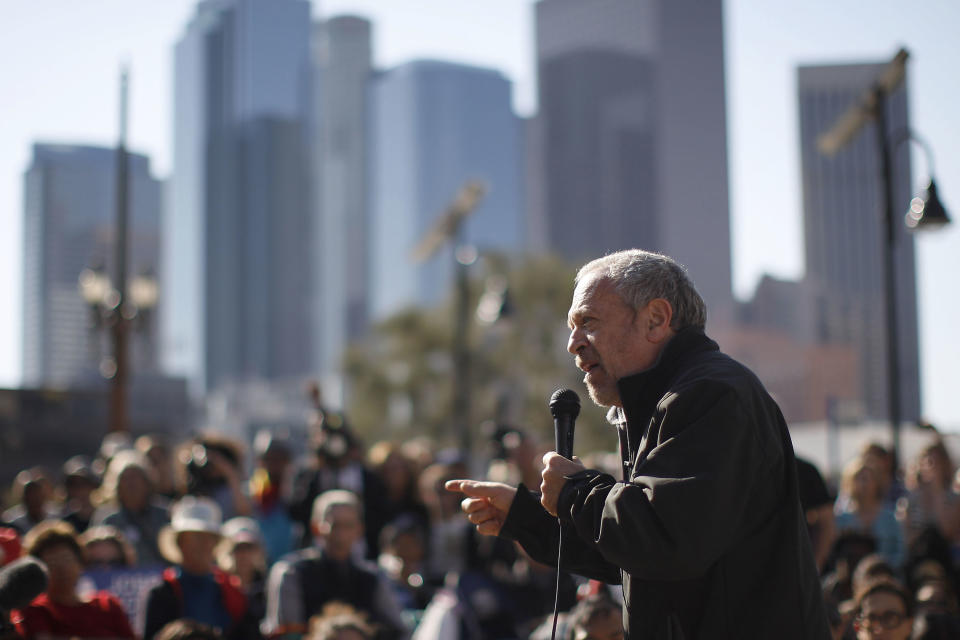 Occupy Protesters March In Downtown L.A.