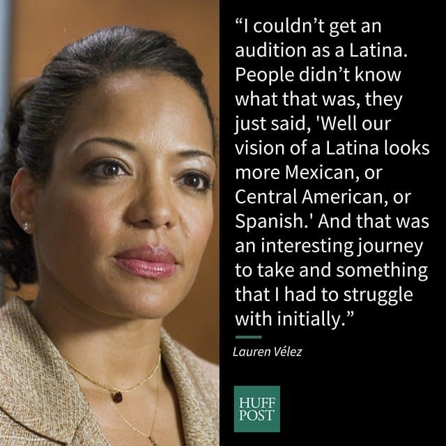The former "Dexter" star&nbsp;told The Huffington Post in 2012&nbsp;<a href="http://www.huffingtonpost.com/2012/09/26/lauren-velez-la-lupe-movie_n_1895532.html">her Afro-Latino identity wasn't embraced</a>&nbsp;when she was first starting off in Hollywood.