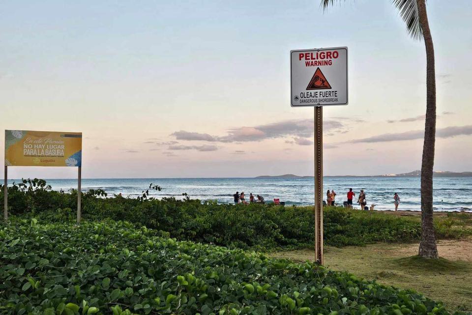 <p>U.S. Coast Guard Sector San Juan</p> A search is underway after Samuel Wanjiru, 26, "came into distress" and vanished after going into the water in the beach area of “La Pared” in Luquillo on Wednesday, the U.S. Coast Guard said.