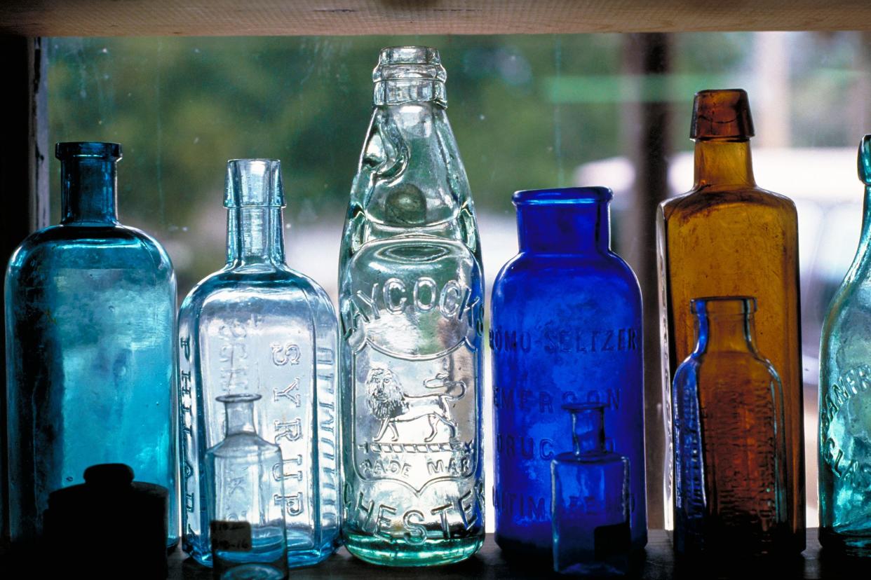 Antique bottles