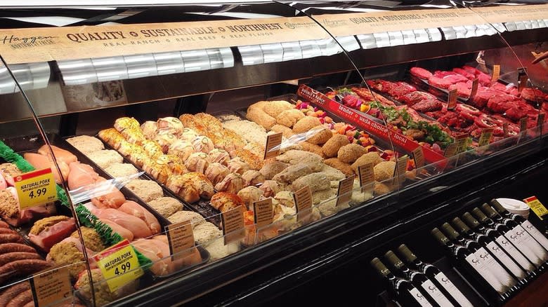 Haggen meat counter 