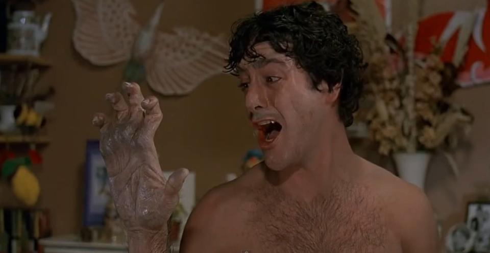 American Werewolf In London transformation