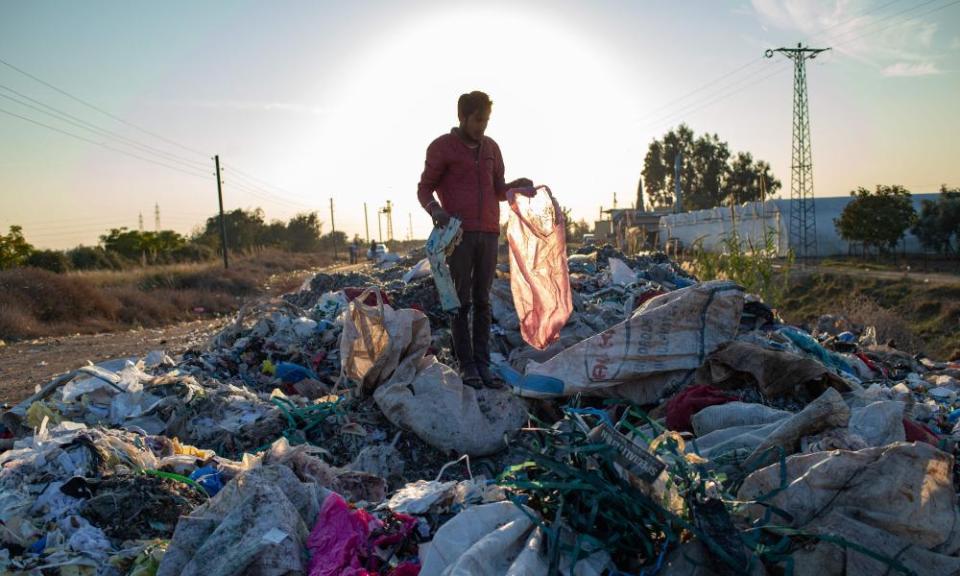 <span>Photograph: Yasin Akgül/AFP/Getty Images</span>