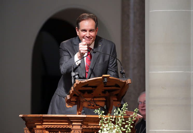 Jim Nantz talks a lot. (Getty Images)