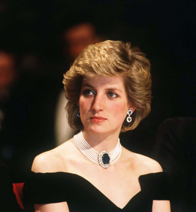 Princess Diana Pearl Necklace