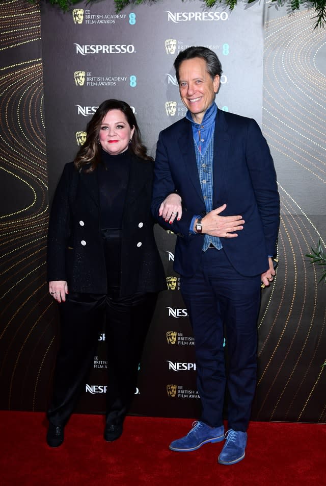 Melissa McCarthy and Richard E Grant