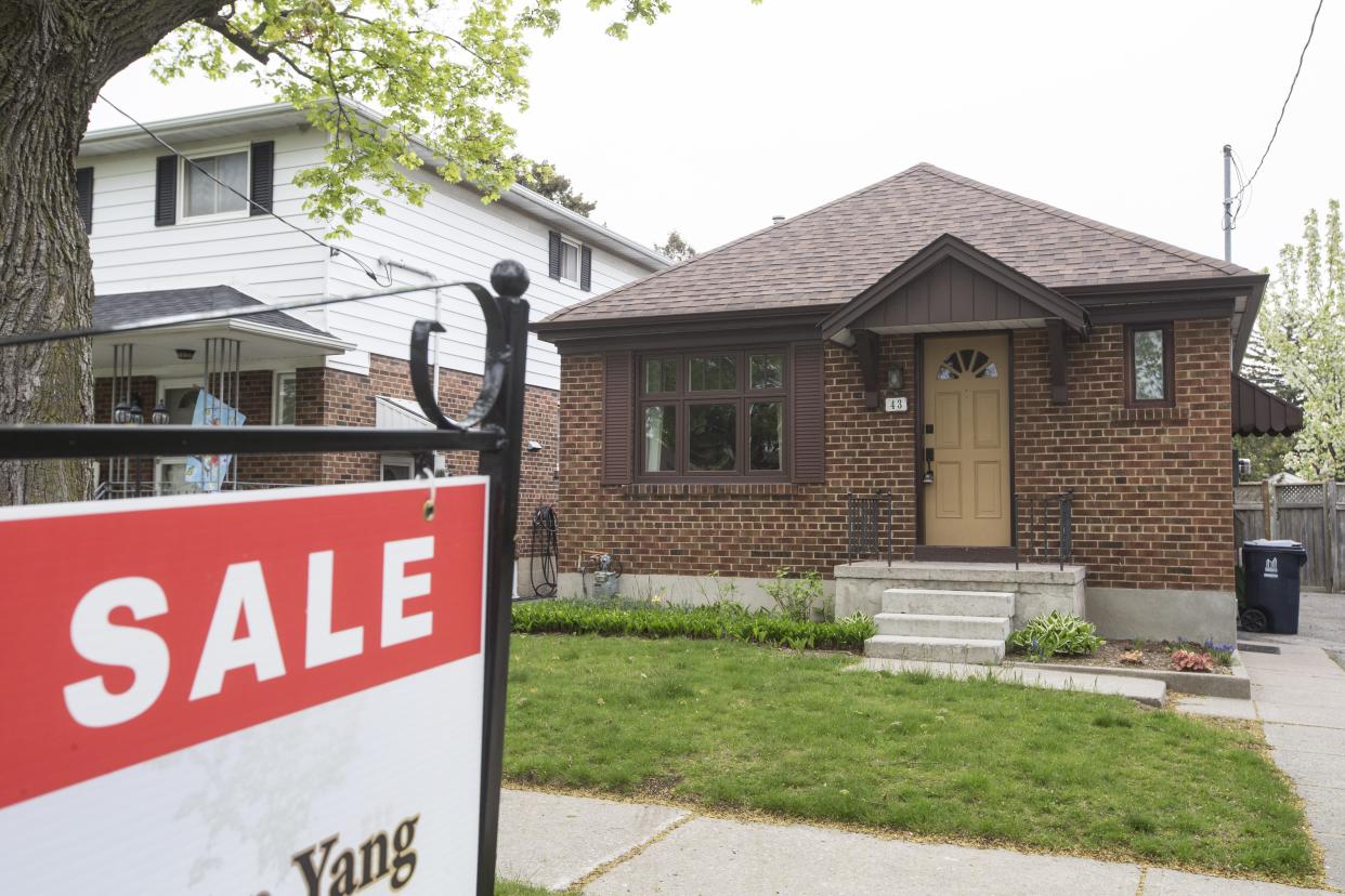 TORONTO, ON - MAY 16  -  Home for sale at 43 Rothsay Ave., Toronto (Islington and Queensway area). Priced at $868,000. For future real estate stories.        (Bernard Weil/Toronto Star via Getty Images)