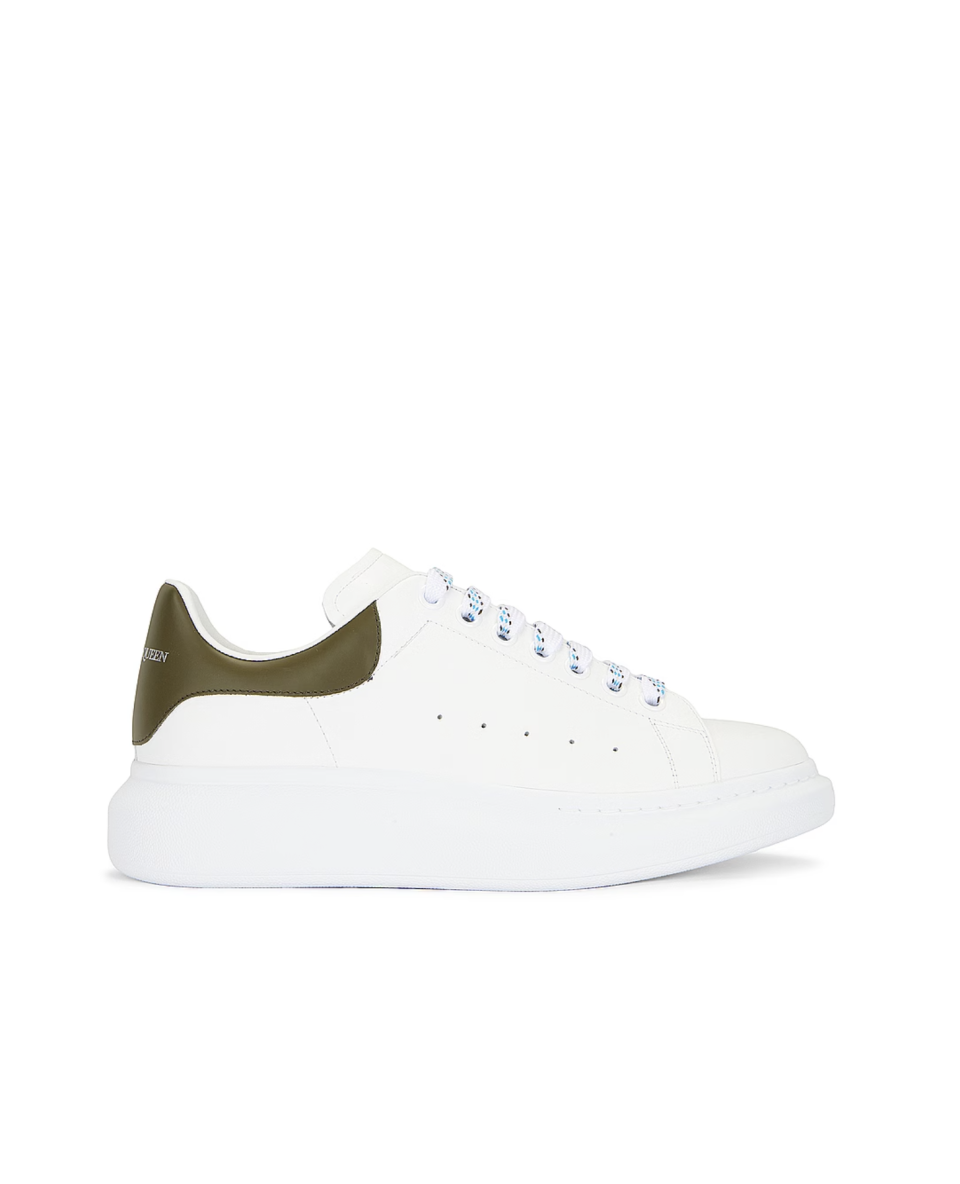 <p><a href="https://go.redirectingat.com?id=74968X1596630&url=https%3A%2F%2Fwww.fwrd.com%2Fproduct-alexander-mcqueen-oversized-sneaker-in-white-khaki%2FAMCQ-MZ182%2F&sref=https%3A%2F%2Fwww.esquire.com%2Fstyle%2Fmens-accessories%2Fadvice%2Fg2538%2Fluxury-sneaker-brands-worth-spending-money%2F" rel="nofollow noopener" target="_blank" data-ylk="slk:Shop Now;elm:context_link;itc:0;sec:content-canvas" class="link ">Shop Now</a></p><p>Oversized Sneaker</p><p>fwrd.com</p><p>$590.00</p>