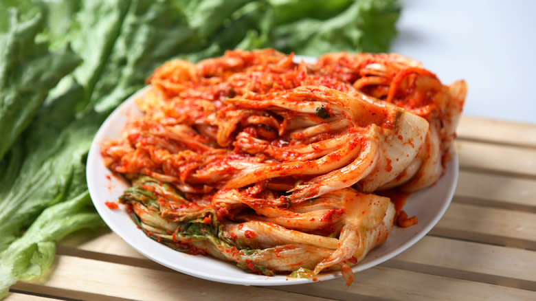 bowl of kimchi