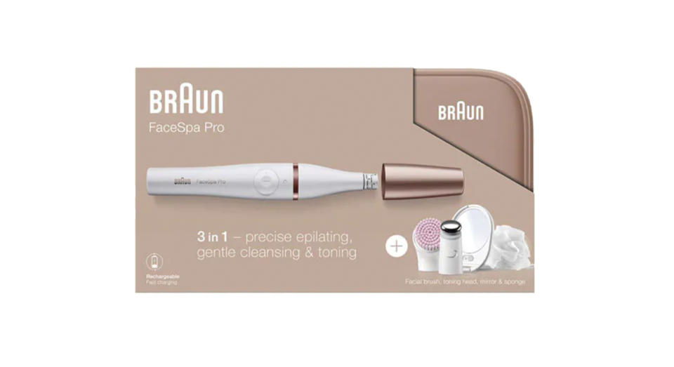 Braun FaceSpa Pro 922 Facial Epilator Beauty Gift Set