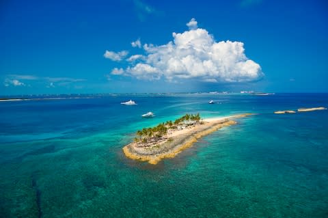 Appreciating the Bahamas is not hard - Credit: getty