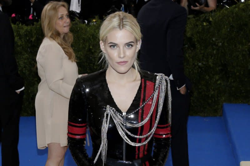 Riley Keough attends the Costume Institute Benefit at the Metropolitan Museum of Art in 2017. File Photo by John Angelillo/UPI