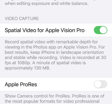 How to film Spatial Video for Apple Vision Pro on iPhone 15 Pro